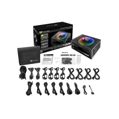 Thermaltake Toughpower RGB 1250W 80 Plus Titanium (PS-TPI-1250DPCTEU-T)
