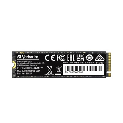 Verbatim 2TB M.2 PCIe Gen4 NVMe Vi5000