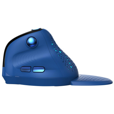 Delux M618XSD Vertical Mouse BT+2.4G RGB (blue)