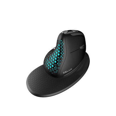 Delux M618XSD Vertical Mouse BT+2.4G RGB