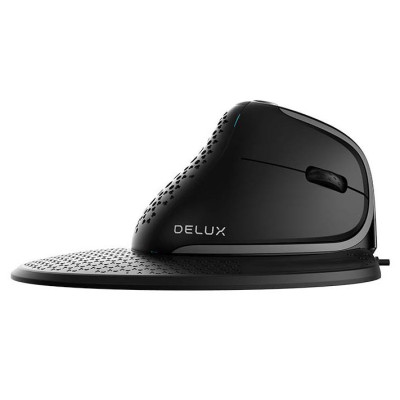 Delux M618XSD Vertical Mouse BT+2.4G RGB