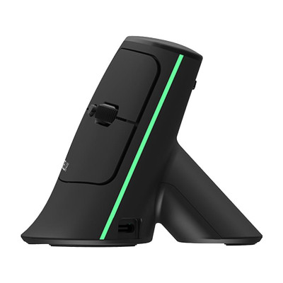Delux MV6 DB BT+2.4G Vertical Mouse (black)