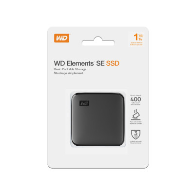 WD Elements SE Black 1 TB (WDBAYN0010BBK-WESN)