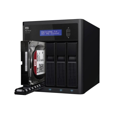 WD My Cloud EX4100 40TB (WDBWZE0400KBK-EESN)