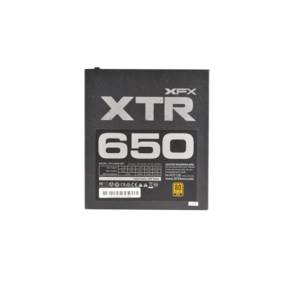 XFX Black Edition XTR 650W 80 Plus Gold (P1-650B-BEFX)