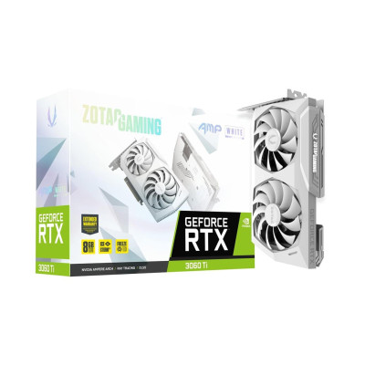 Zotac Gaming GeForce RTX 3060 Ti AMP White Edition LHR (ZT-A30610F-10PLHR)