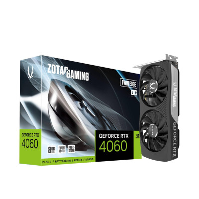 Zotac GeForce RTX 4060  Twin Edge OC  8GB GDDR6 (ZT-D40600H-10M)