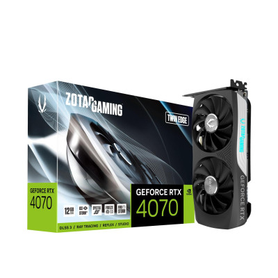 Zotac GeForce RTX 4070 Twin Edge 12GB GDDR6X (ZT-D40700E-10M)