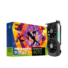 Zotac GAMING GEFORCE RTX 4070 Twin Edge OC SPIDER-MAN: Расстояние с Spider-Verse Bundle (ZT-D40700H-10SMP)