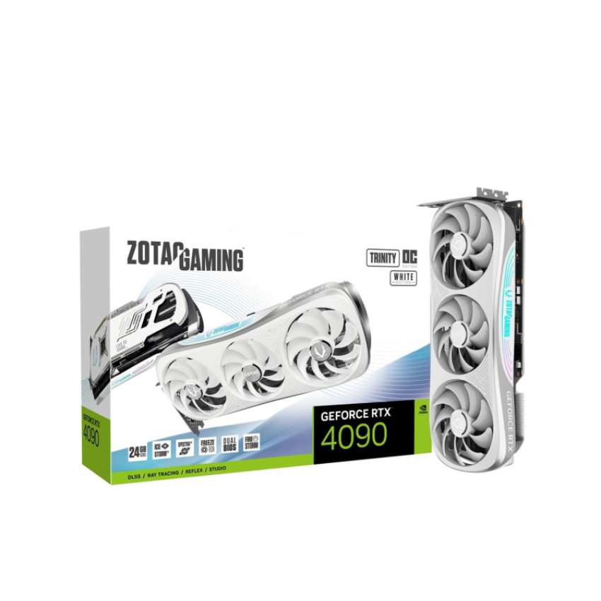 Zotac GAMING GeForce RTX 4090 Trinity OC White Edition (ZT-D40900Q