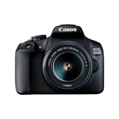 Canon EOS 2000D + EF-S 18-55mm f/3.5-5.6 + bag + card (2728C054)