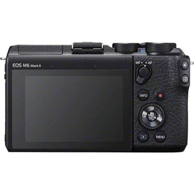 Canon EOS M6 Mark II (15-45mm) Black (3611C012)