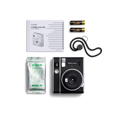 Fujifilm Instax Mini 40 + cartridges (10 photos)