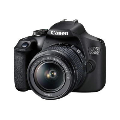 Canon EOS 2000D + 18-55 IS + LP-E10 EU26 battery (2728C010)