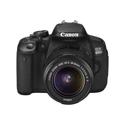 Canon EOS 650D black + EF-S 18-55 IS II (6559B045AA)