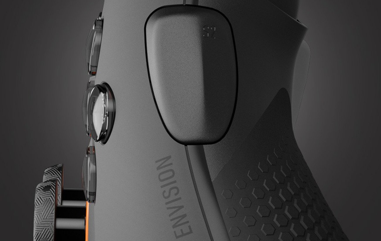Бездротовий контролер SCUF Envision Pro сірий - бічні кнопки SAX
