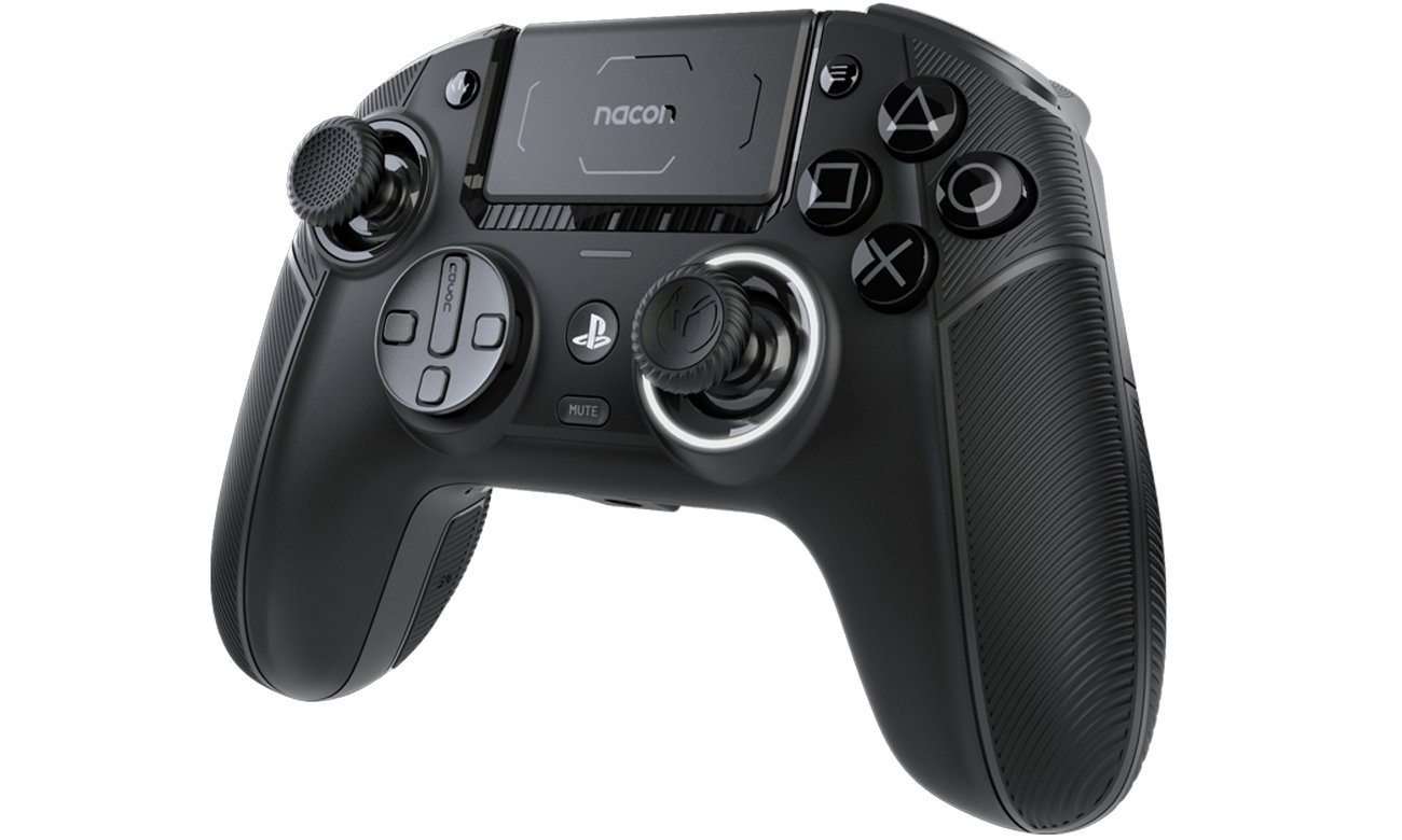 Контролер Nacon Revolution Pro для PS5/PS4 білий – вид спереду під кутом