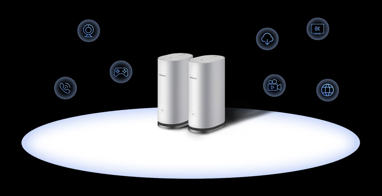 Кілька пристроїв HUAWEI WiFi Mesh 3