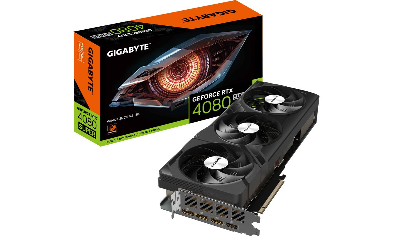 Gigabyte GeForce RTX 4080 SUPER WINDFORCE V2 16 ГБ GDDR6X
