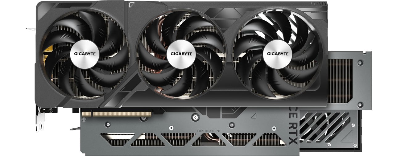 Охлаждение Gigabyte GeForce RTX 4080 SUPER WINDFORCE V2