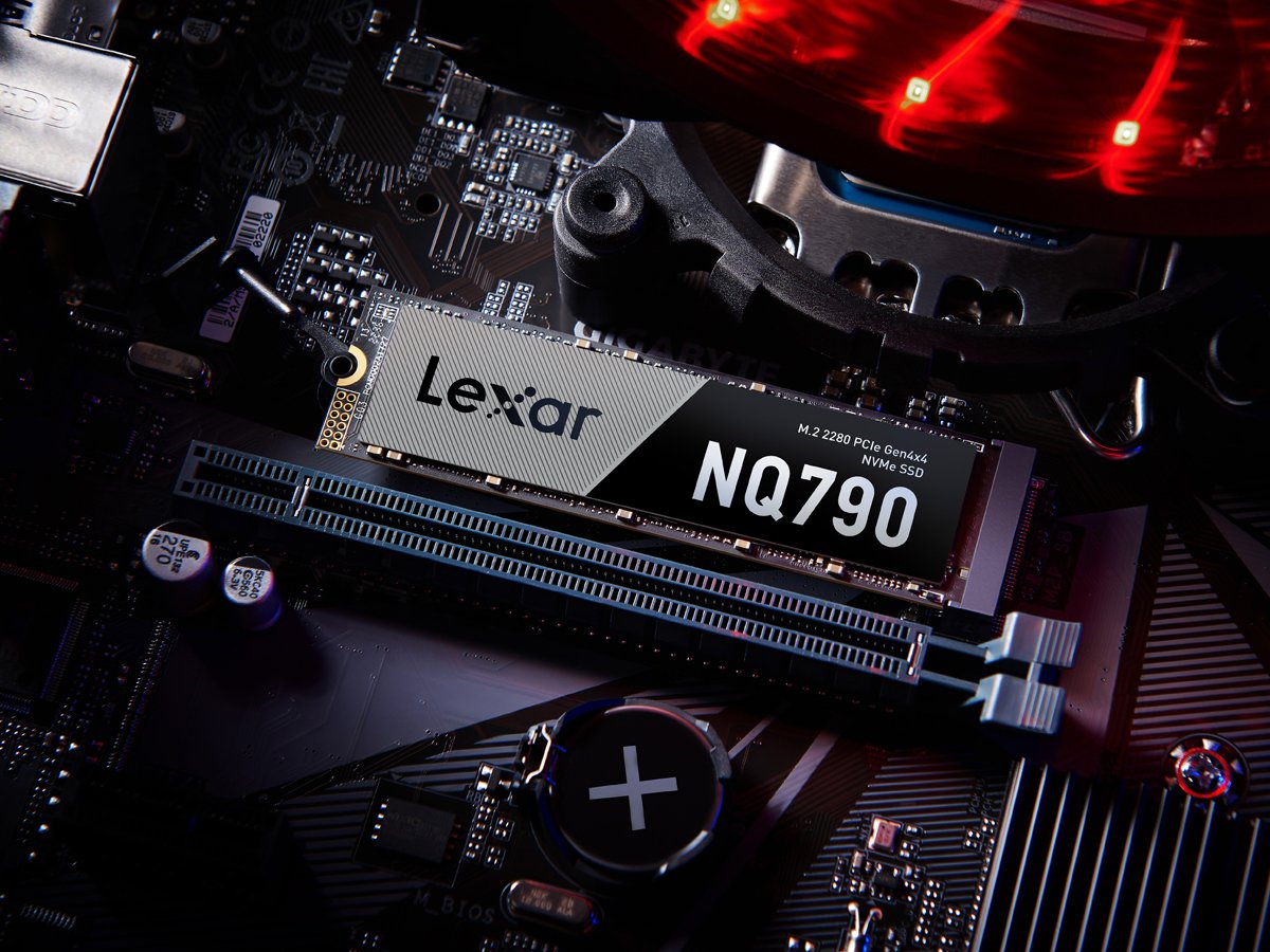 M.2 Lexar NQ790 PCIe Gen4 NVMe SSD – Lifestyle Graphics