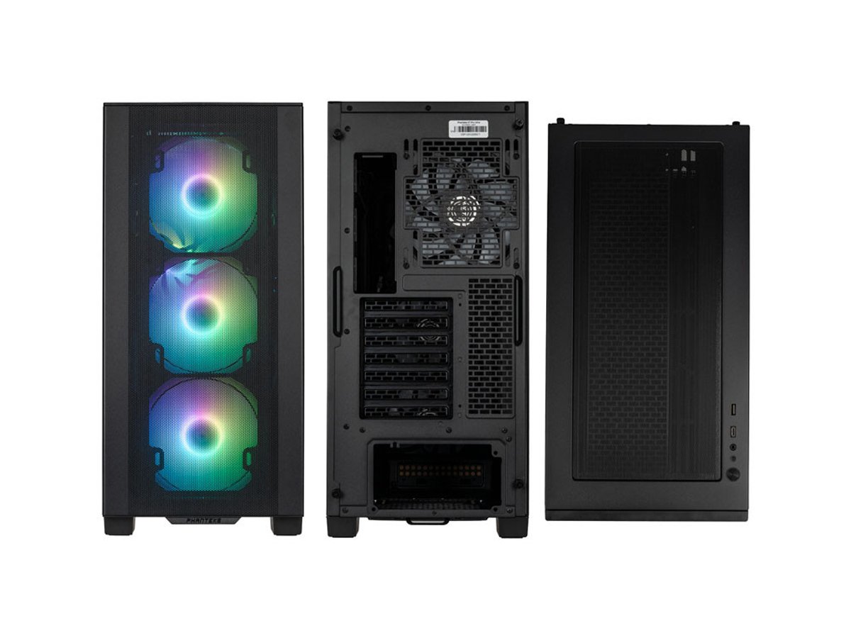 Phanteks XT Pro Ultra D-RGB спереду, ззаду та зверху