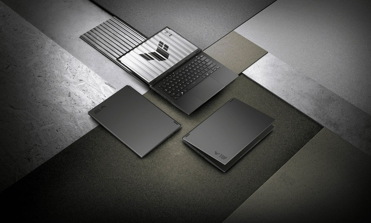 Внешний вид ноутбука ASUS TUF Gaming A14