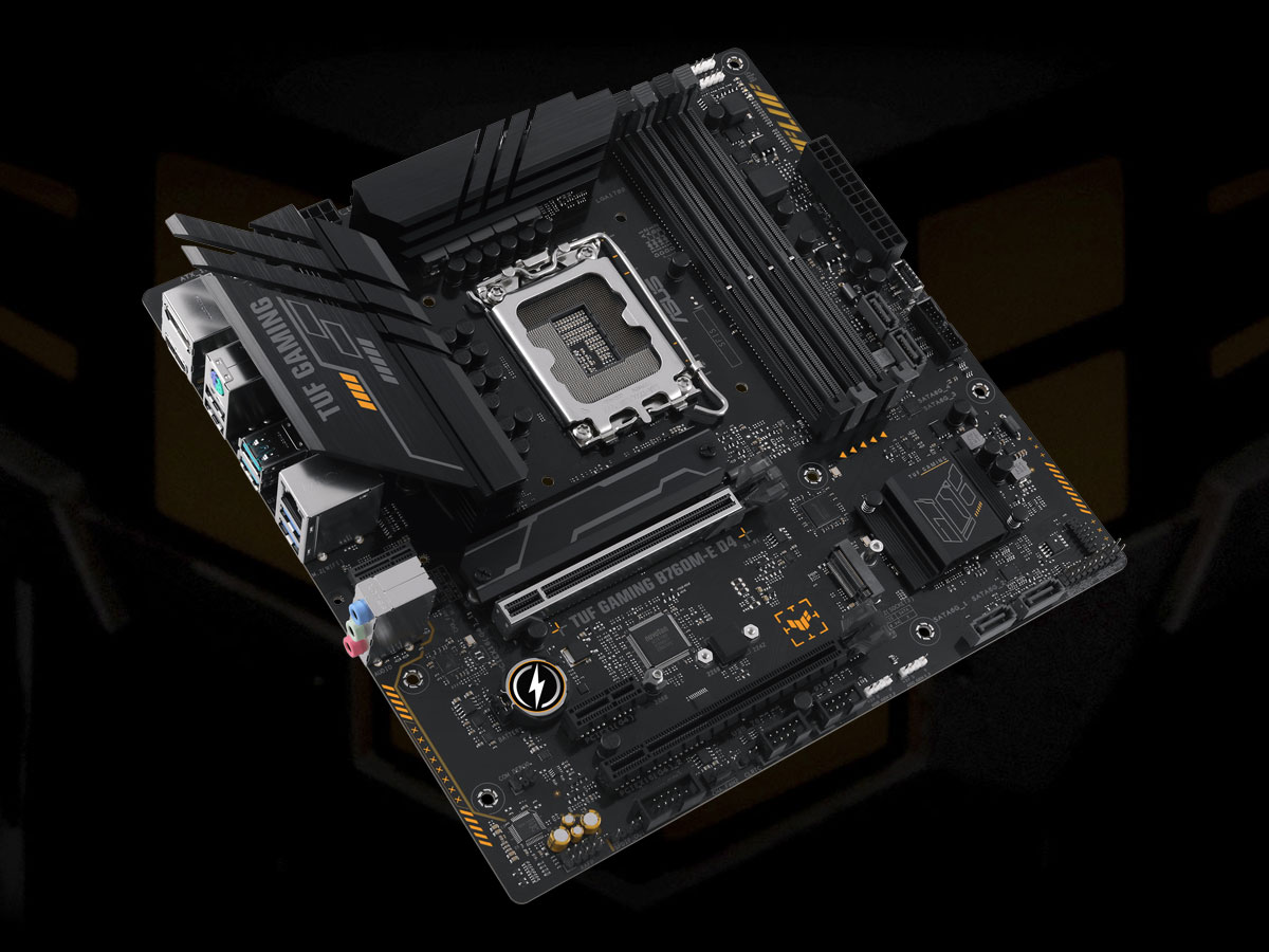 Порты ASUS TUF GAMING B760M-E D4