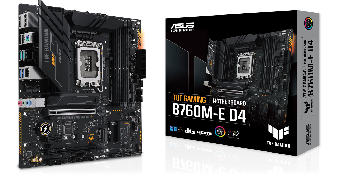 ASUS TUF GAMING B760M-E D4
