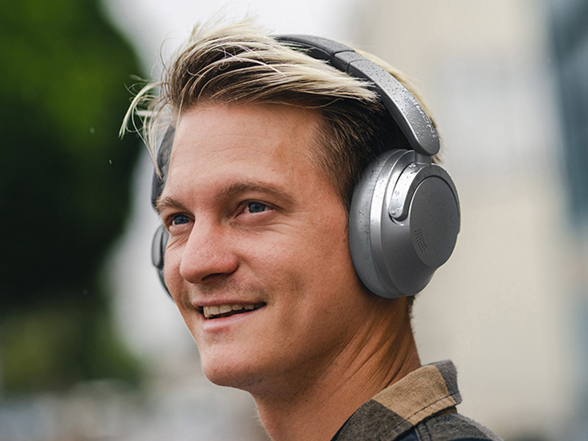 1БОЛЬШЕ Беспроводные наушники SonoFlow Silver - Стиль жизни