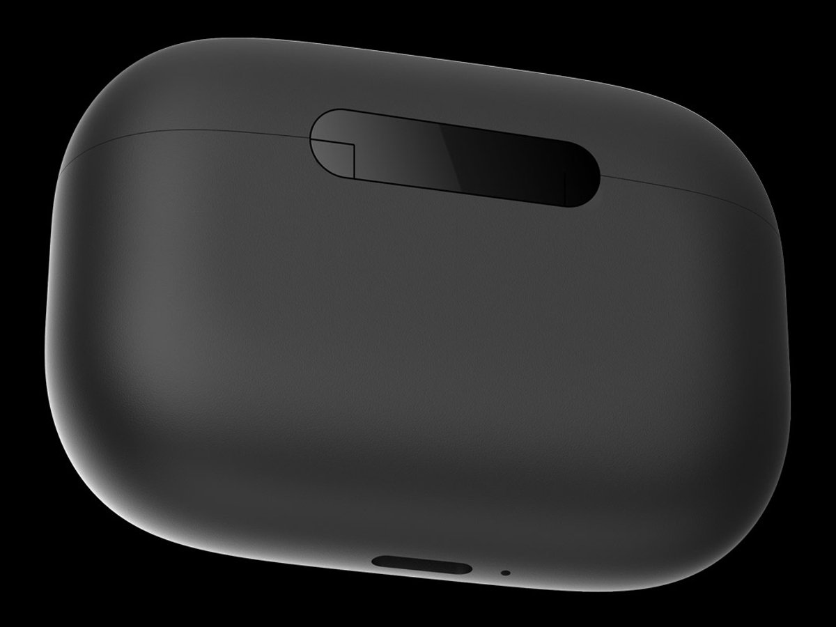 Бездротові навушники A4Tech TWS M30 Black - Вид закритого зарядного кейса