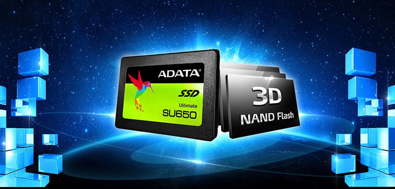 ADATA SSD 120GB 2.5',', SATA SSD Ultimate SU650