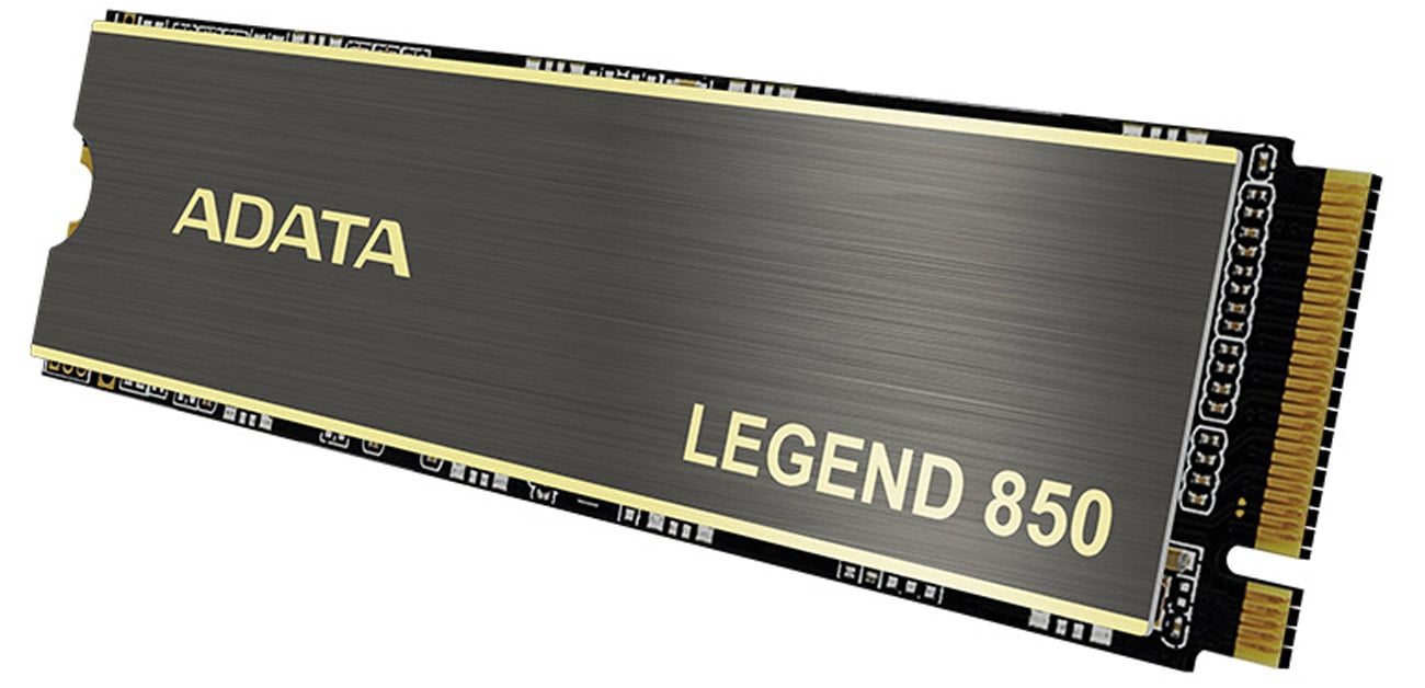 M.2 Gen4 NVMe LEGEND 850 SSD – вид спереду пiд кутом