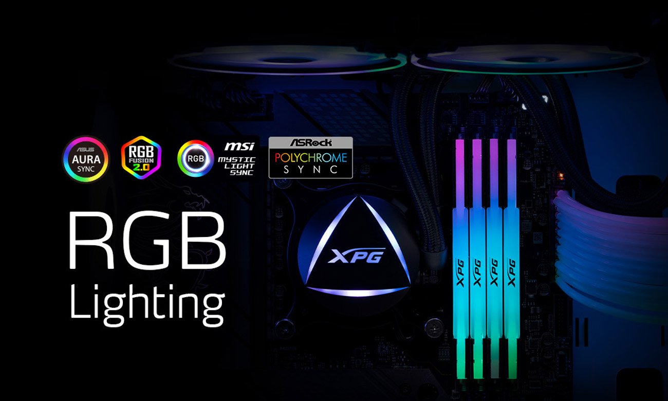 Підсвічування ADATA DDR5 XPG Lancer RGB