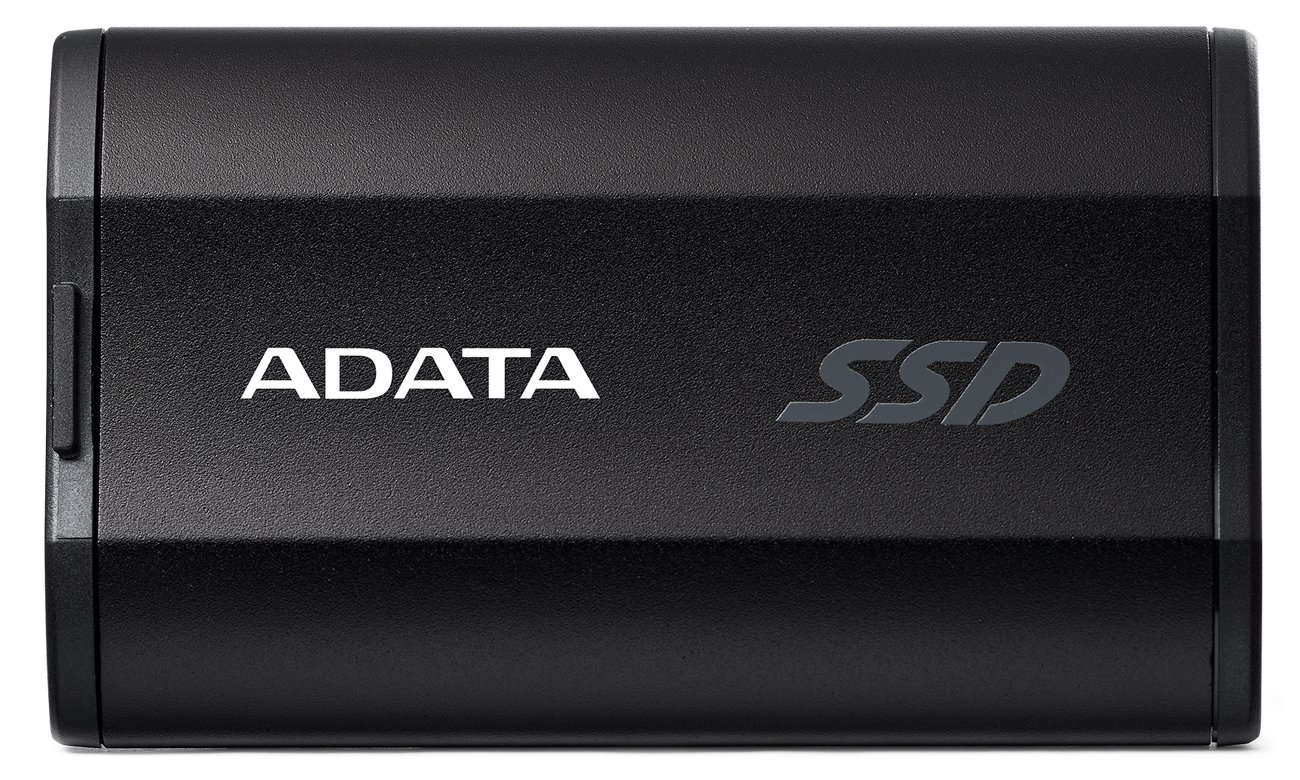 Внешний накопитель ADATA SD810 черный - вид спереди