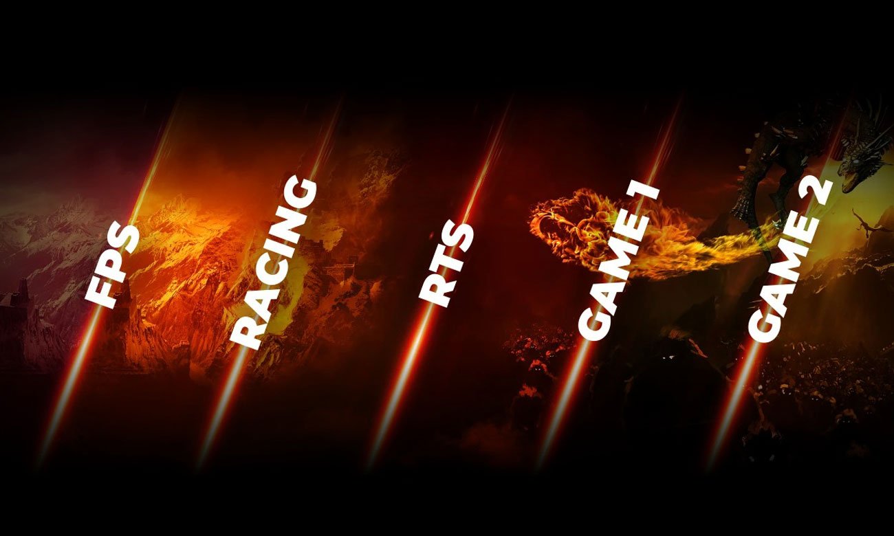 Игровые режимы AOC AGON 24G2SPU