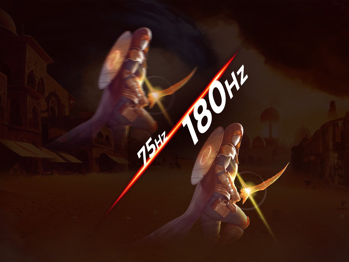 Монитор AOC CQ32G4VE - частота обновления 180 Гц
