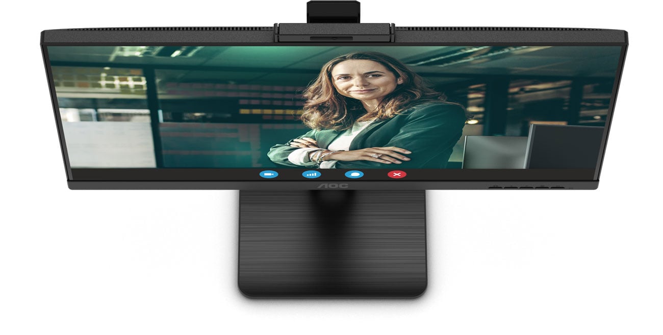 AOC Q27P3CW вид сверху