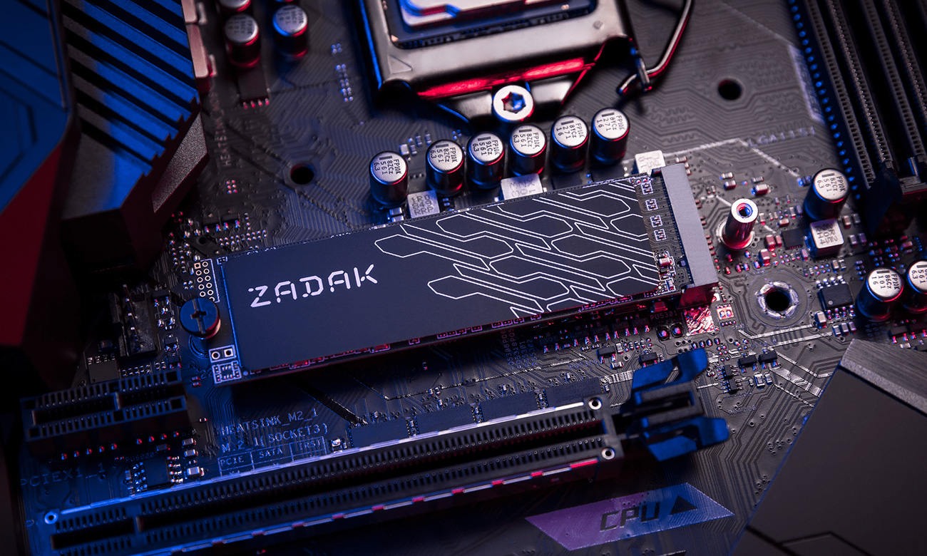 M.2 SSD Apacer ZADAK TWSG3 - Швидке читання та запис даних