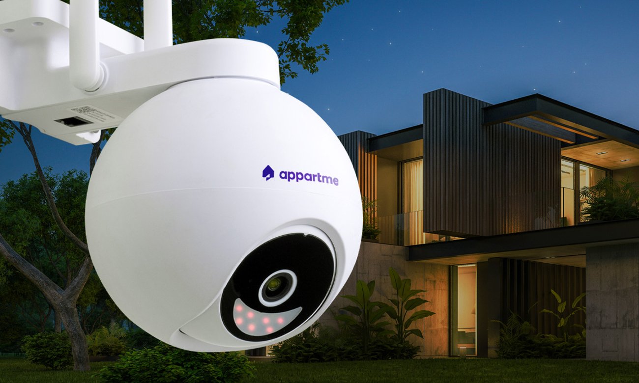 Appartme Night Guard 360 Wi-Fi внешняя камера – лучшая видимость ночью