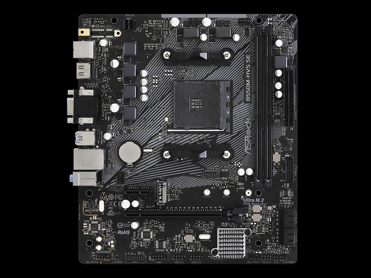 ASRock B550M-HVS SE