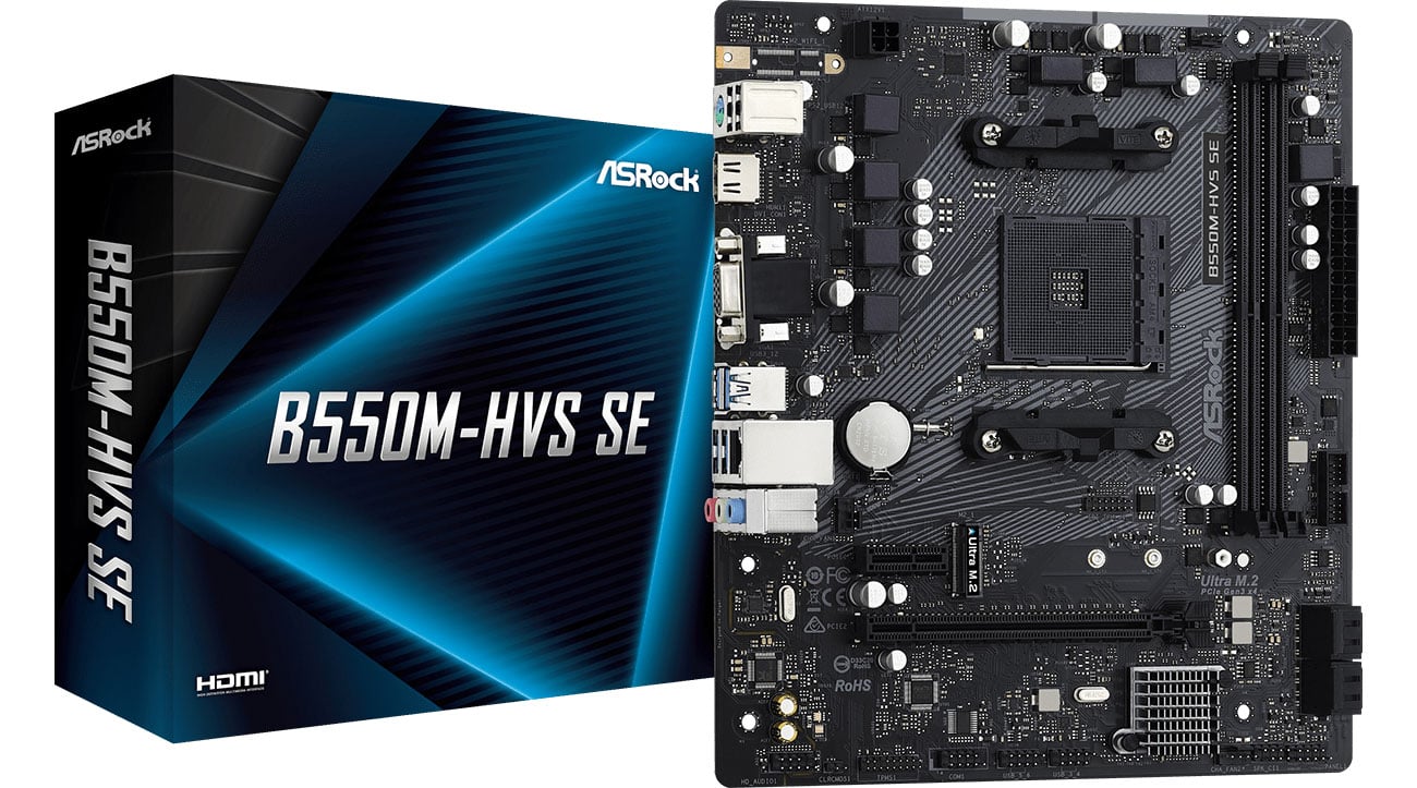 ASRock B550M-HVS SE