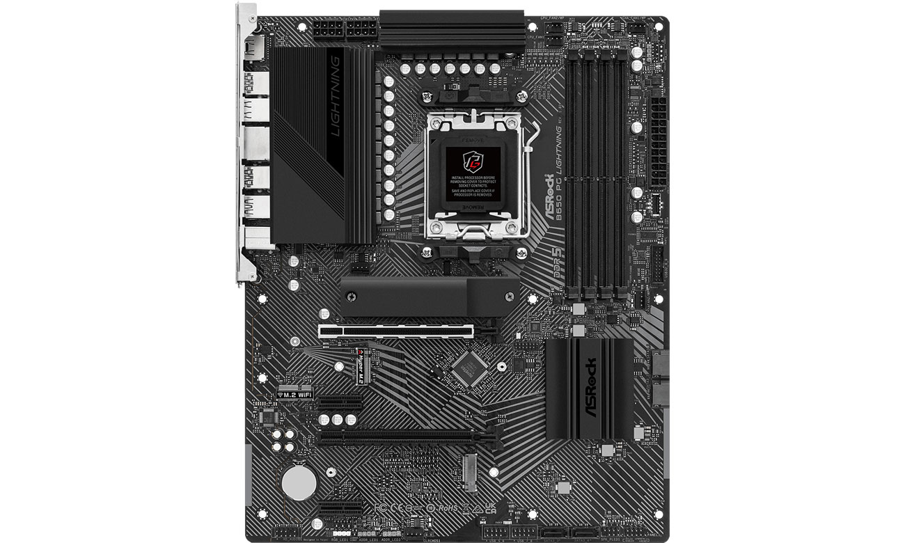 ASRock B650 PG LIGHTNING Охолодження