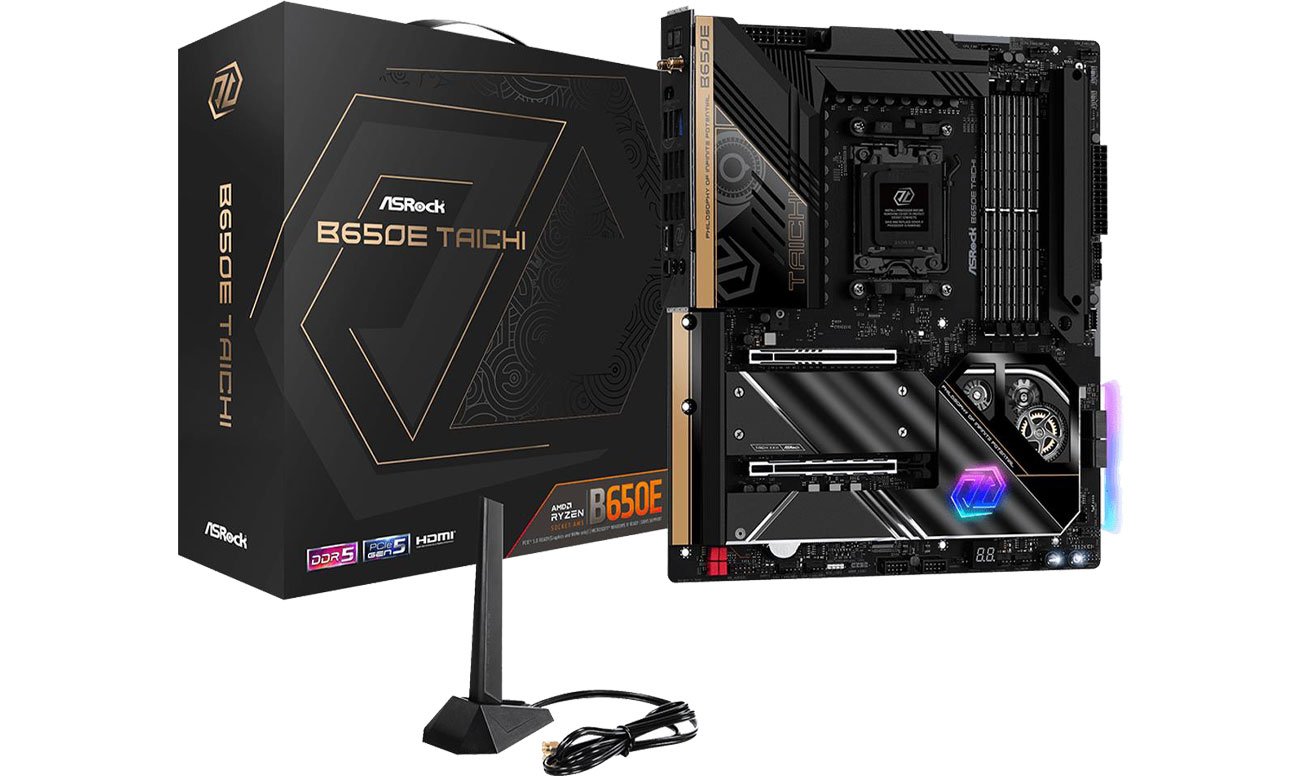 Коробка материнской платы ASRock B650E TAICHI