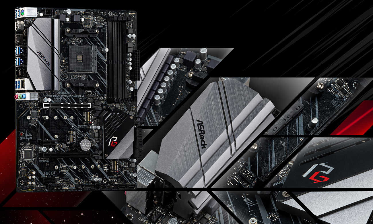 Материнська плата ASRock X570 Phantom Gaming4