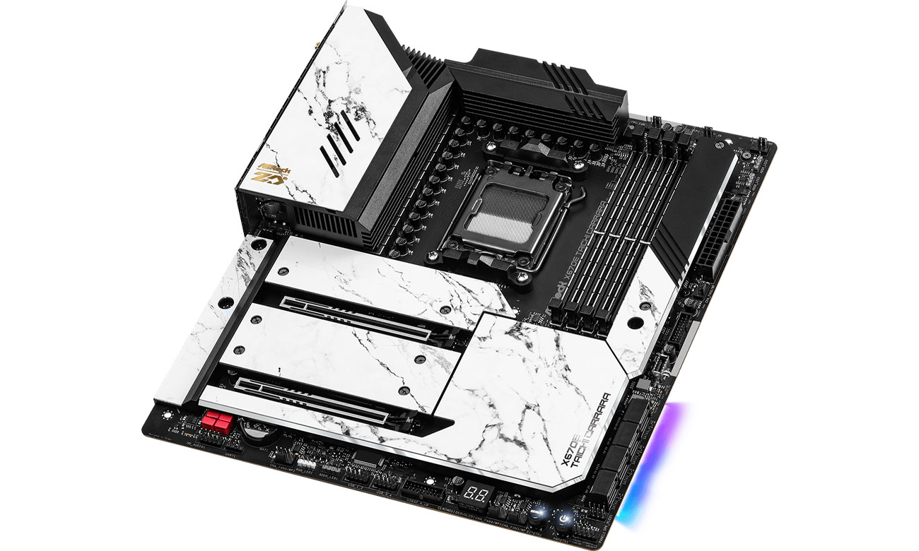 Разъемы ASRock X670E Taichi Carrara