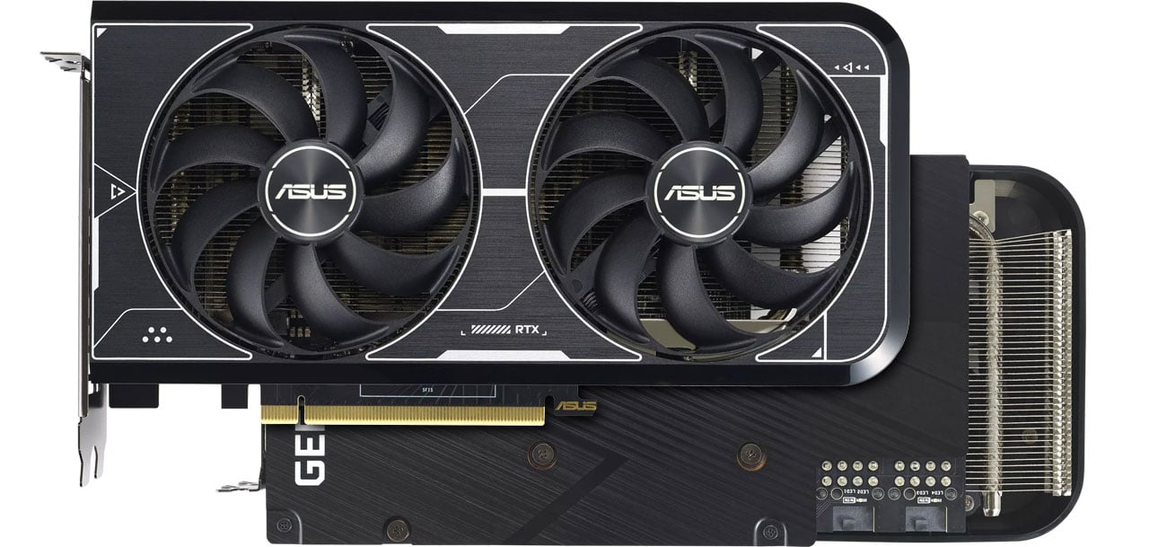 Охлаждение ASUS GeForce RTX 3060 Ti DUAL OC