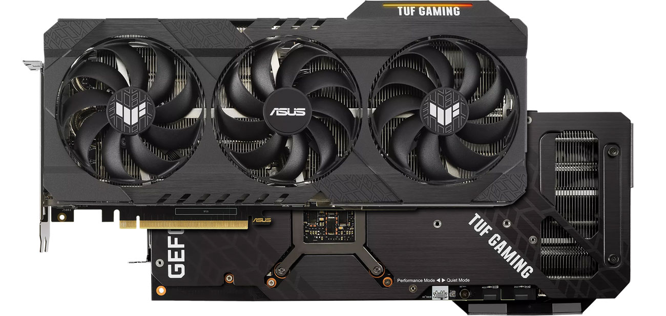 Охлаждение ASUS GeForce RTX 3060 Ti TUF Gaming OC