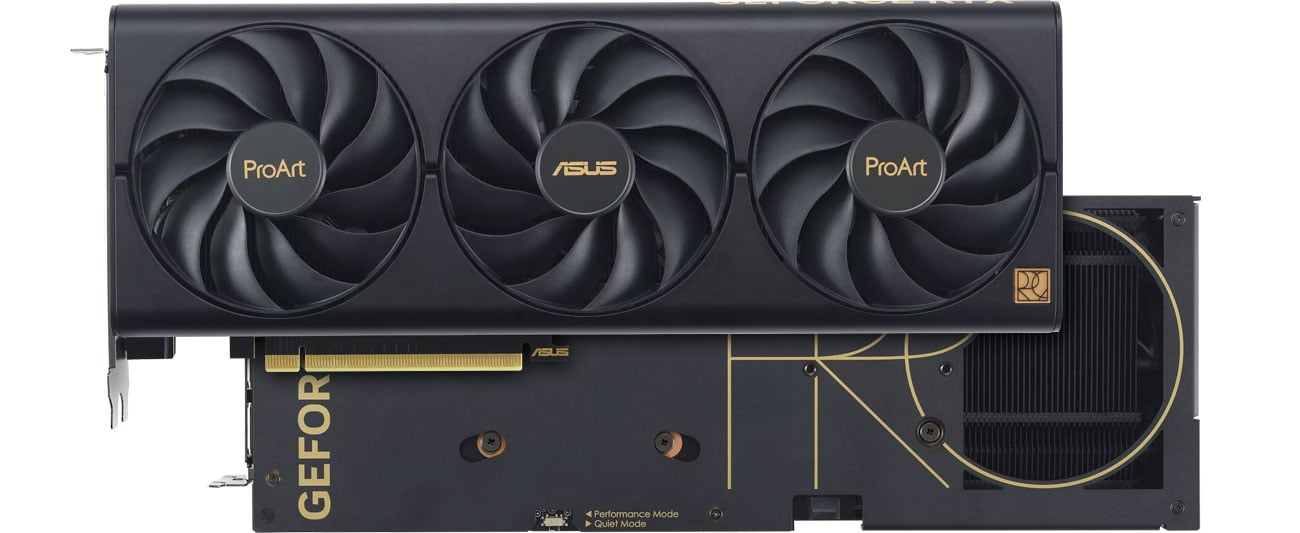 Охлаждение ASUS GeForce RTX 4060 Ti ProArt OC