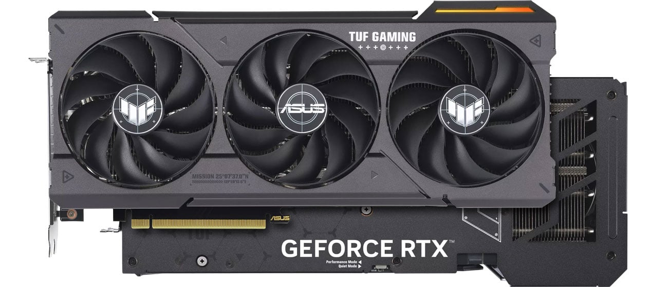 Охлаждение ASUS GeForce RTX 4060 Ti TUF Gaming OC